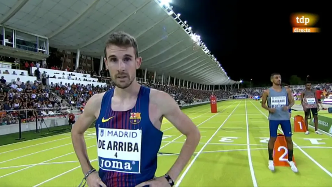 Álvaro de Arriba logra la mínima para el Mundial al Aire Libre de Doha  