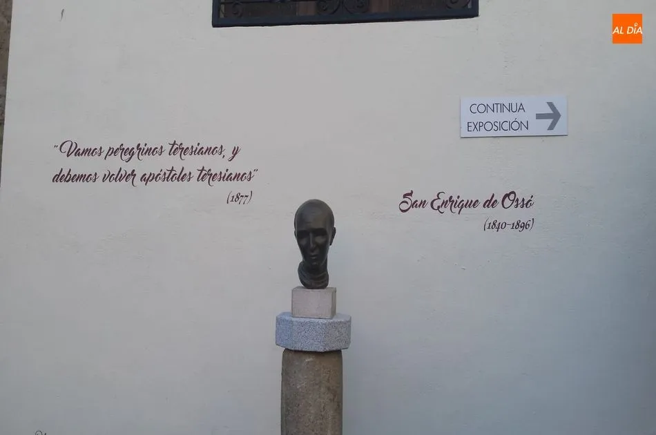 Foto 7 - La presencia de San Enrique de Oss&oacute; en Alba de Tormes: El jard&iacute;n del convento carmelita