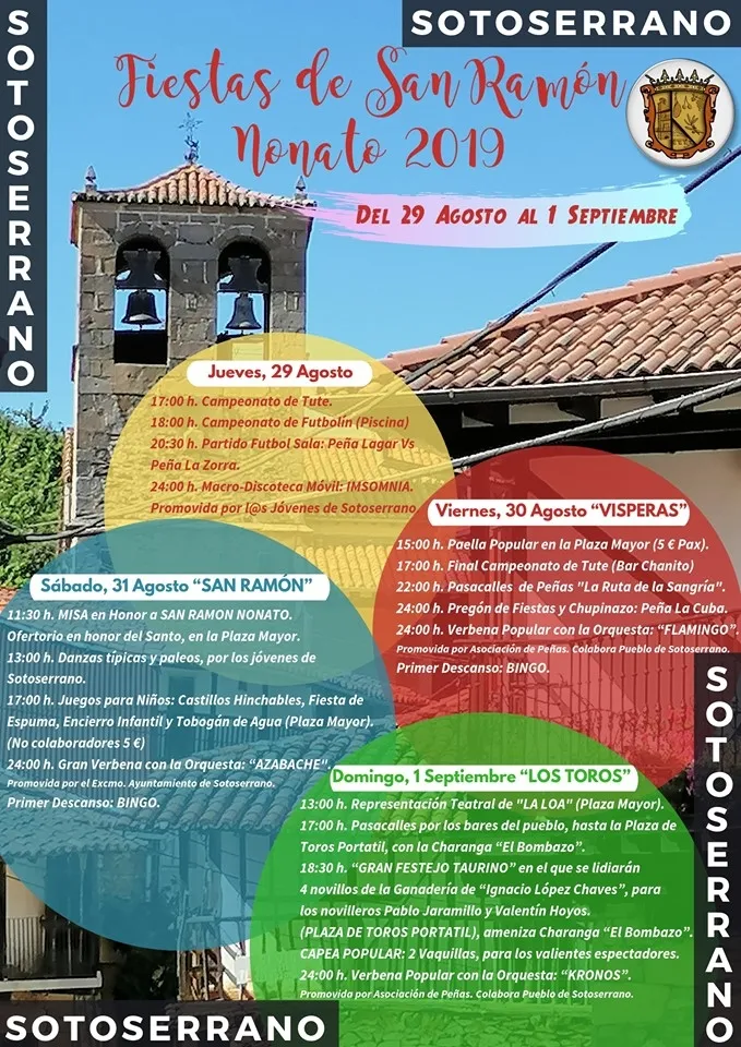 Foto 2 - Programaci&oacute;n de las fiestas de San Ram&oacute;n Nonato en Sotoserrano