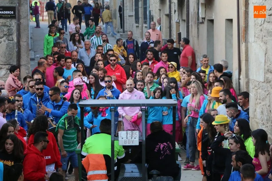 Emocionante encierro de Domingo López Chaves en Aldeadávila de la Ribera  