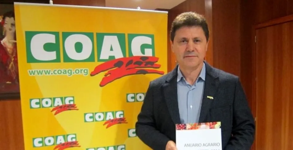 El secretario general de COAG, Miguel Blanco. Foto de Europa Press