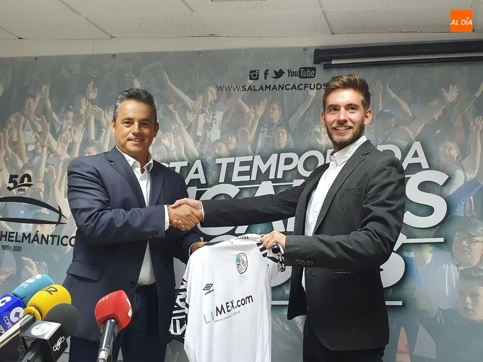 Pablo Cortés, junto a Ulises Zurita