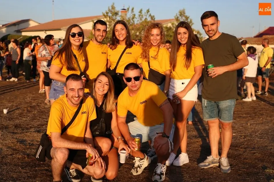 Una de las peñas, en el recorrido | Víctor Sánchez