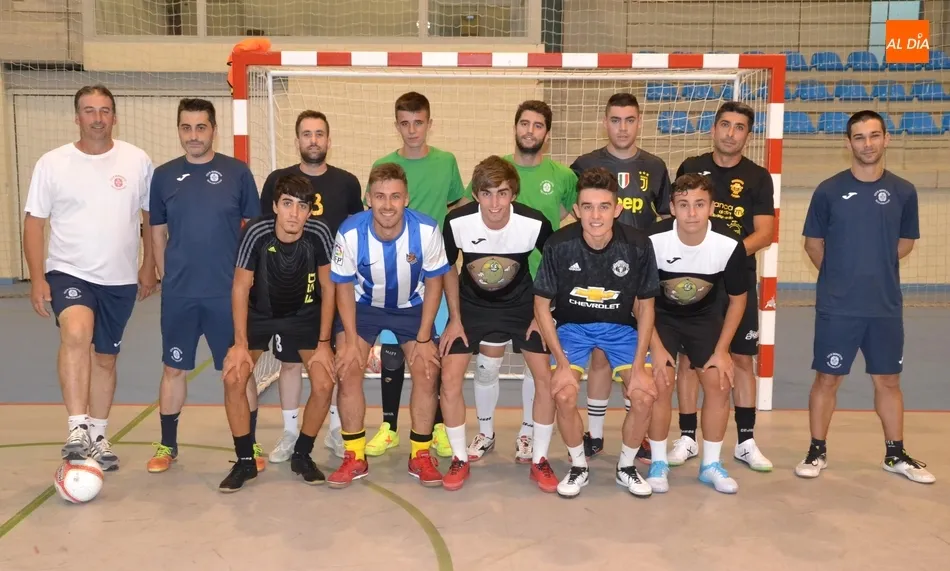 Participantes en el primer entrenamiento del equipo Senior