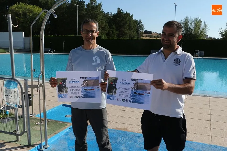 Foto 2 - La temporada de ba&ntilde;o en Guijuelo se despide con un taller de juegos para perros