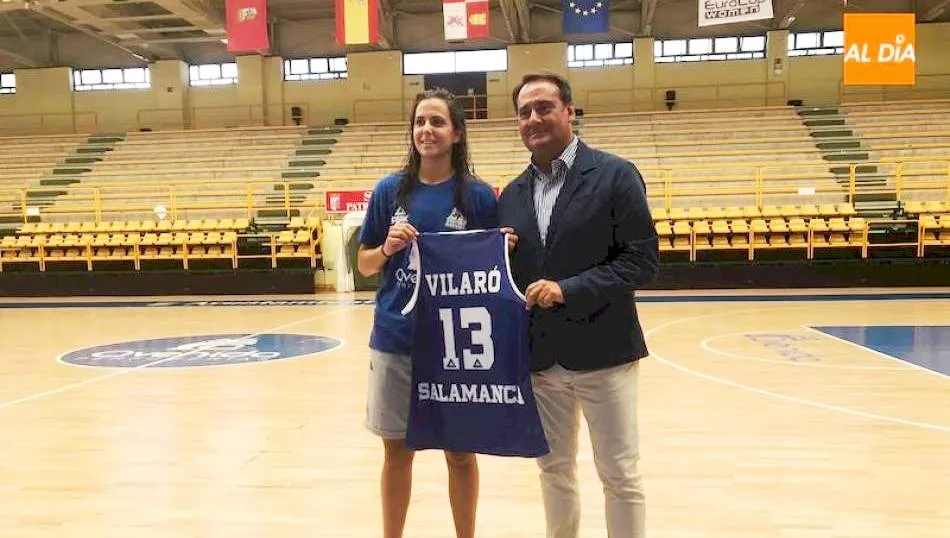 Andrea Vilaró junto a Jorge Recio / Pedro Zaballos