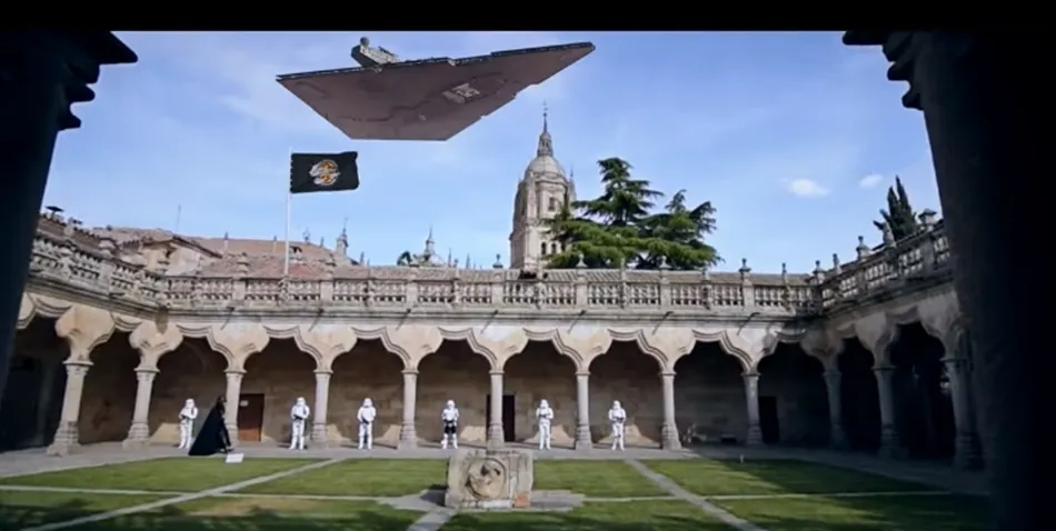 Vídeo promocional del Training Day de Star Wars rodado en Salamanca.