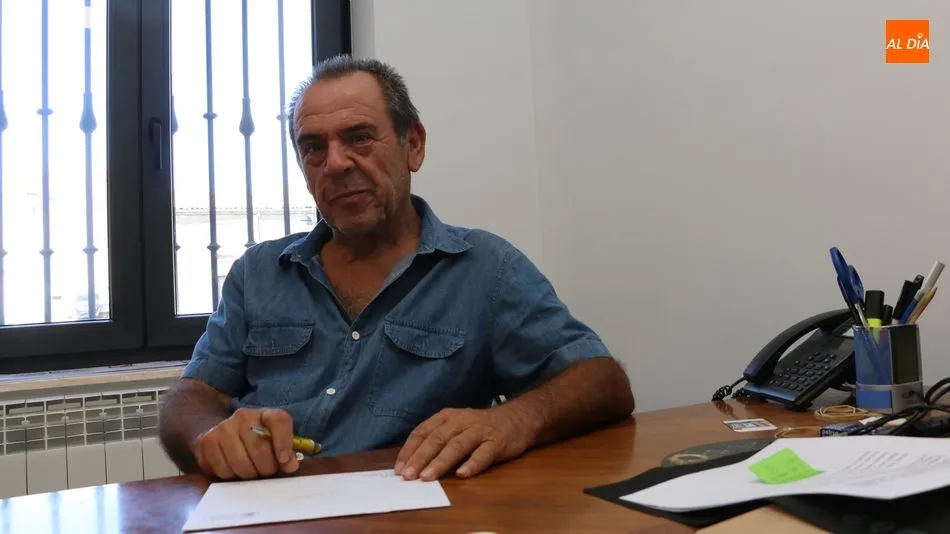 Luis Rodríguez, alcalde de Pereña de la Ribera / CORRAL