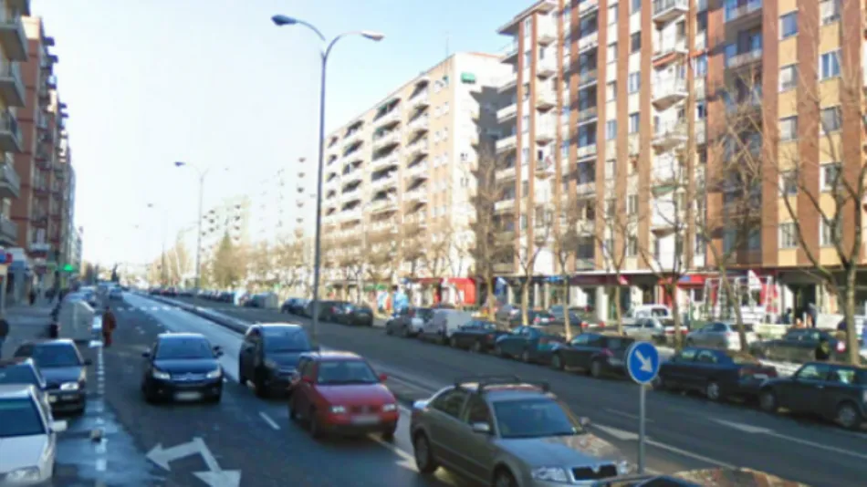 Avenida de Federico Anaya, donde tuvo lugar el asalto