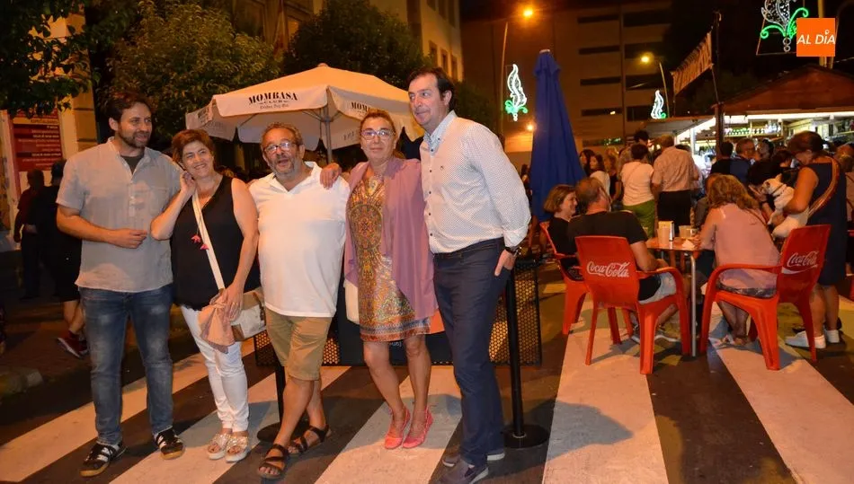 Inauguración de las casetas de las fiestas de Béjar