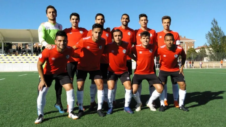 Once del Salamanca B con el que ganaban este domingo (0-1) al Bupolsa
