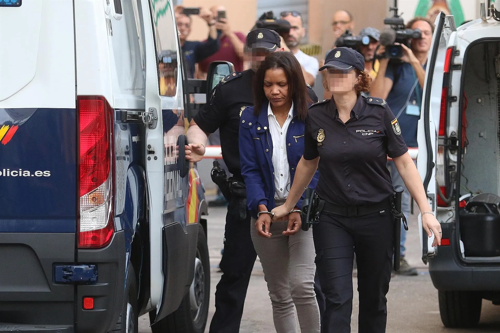 Ana Julia, antes de entrar al juicio / EP