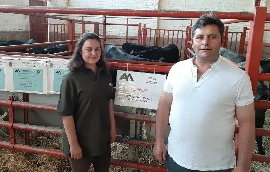 Un lote de la mirobrigense Ana García Alvez se lleva un primer premio en el Concurso de Raza...