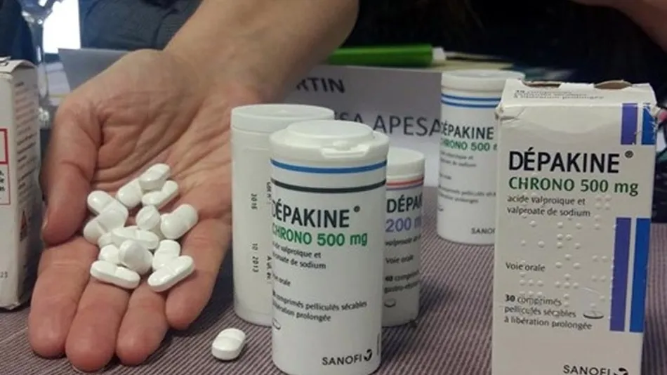 Envases del medicamento Depakine. Foto: FEDE