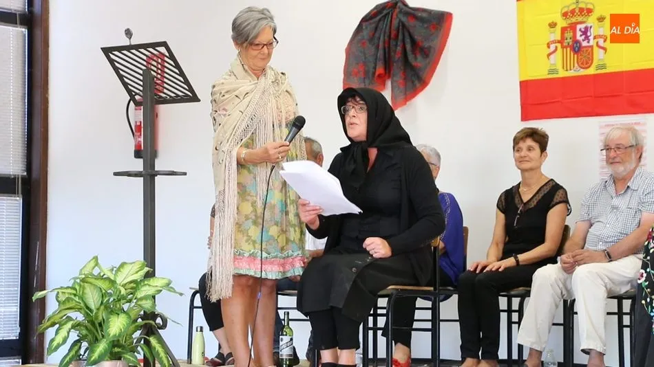 Marisol Hernández interpretó un poema de Gabriel y Galán / CORRAL