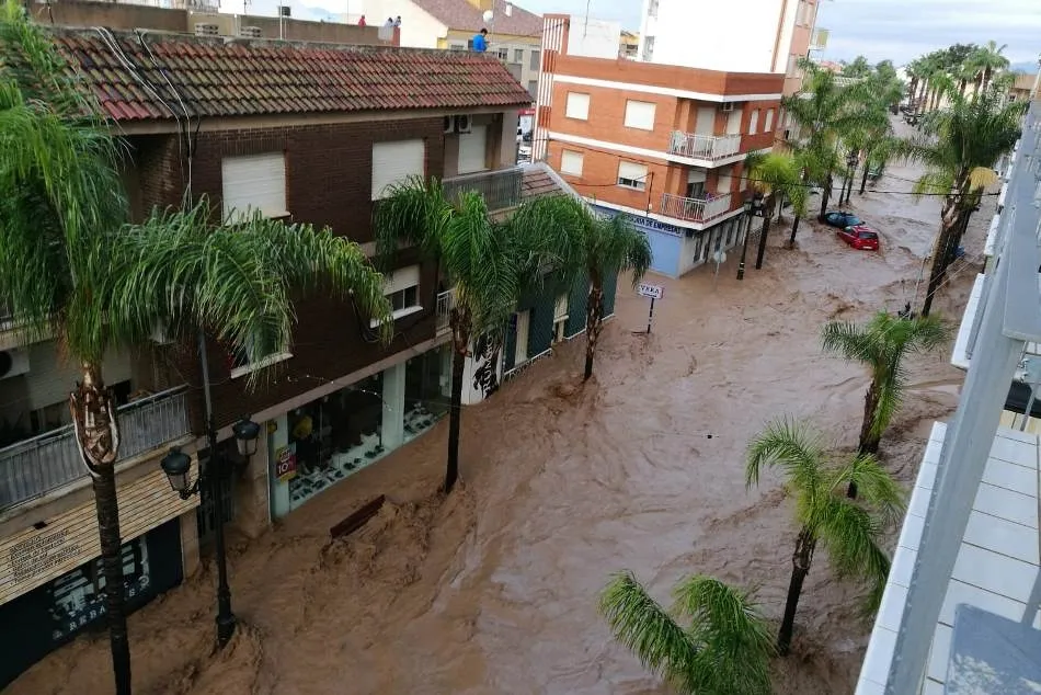 Imagen tomada por el matrimonio desde el hotel
