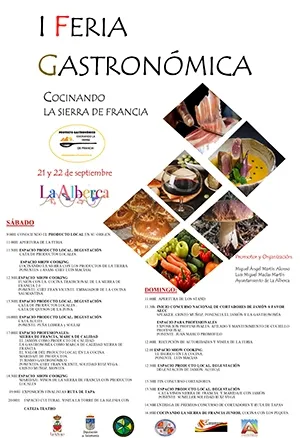 Foto 2 - La I Feria Gastron&oacute;mica de La Alberca llega cargada de actividades el 21 y 22 de septiembre