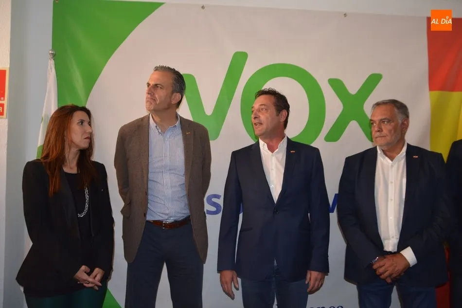 Foto 2 - Ortega Smith: &ldquo;Aqu&iacute; en Salamanca VOX tambi&eacute;n se ha puesto en pie&rdquo;