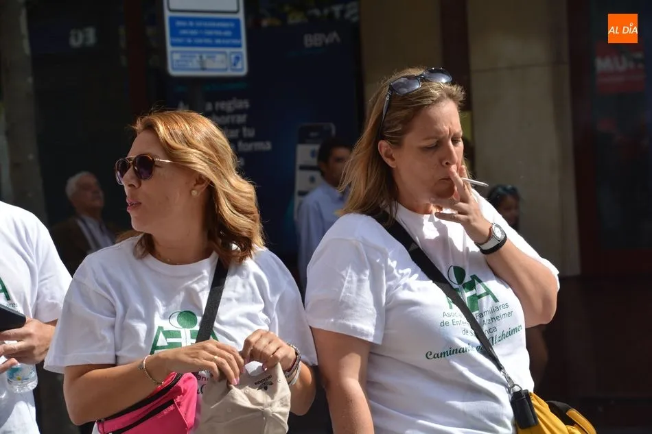 Foto 6 - &lsquo;Caminando por el Alzheimer&rsquo; ya recorre las calles de Salamanca  