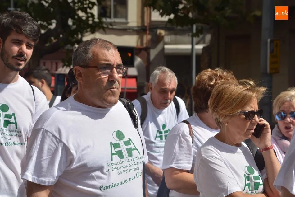 Foto 4 - &lsquo;Caminando por el Alzheimer&rsquo; ya recorre las calles de Salamanca  