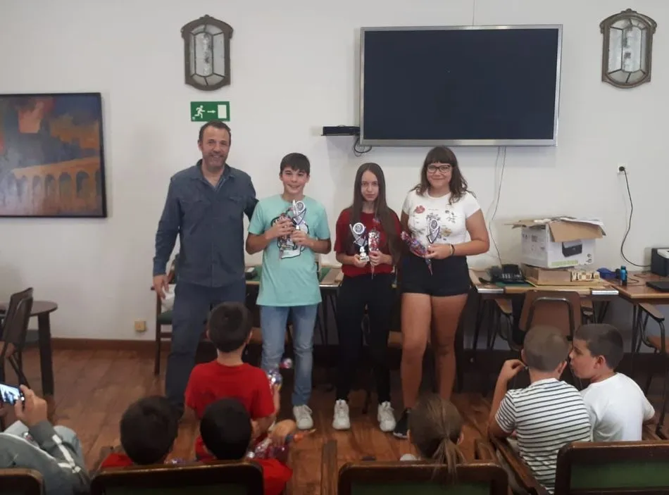 Foto 3 - Esteban de Arriba se proclama campe&oacute;n del V Torneo Infantil de ajedrez Ciudad de Salamanca