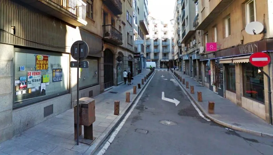 Calle Bermejeros, donde tuvo lugar una de las agresiones