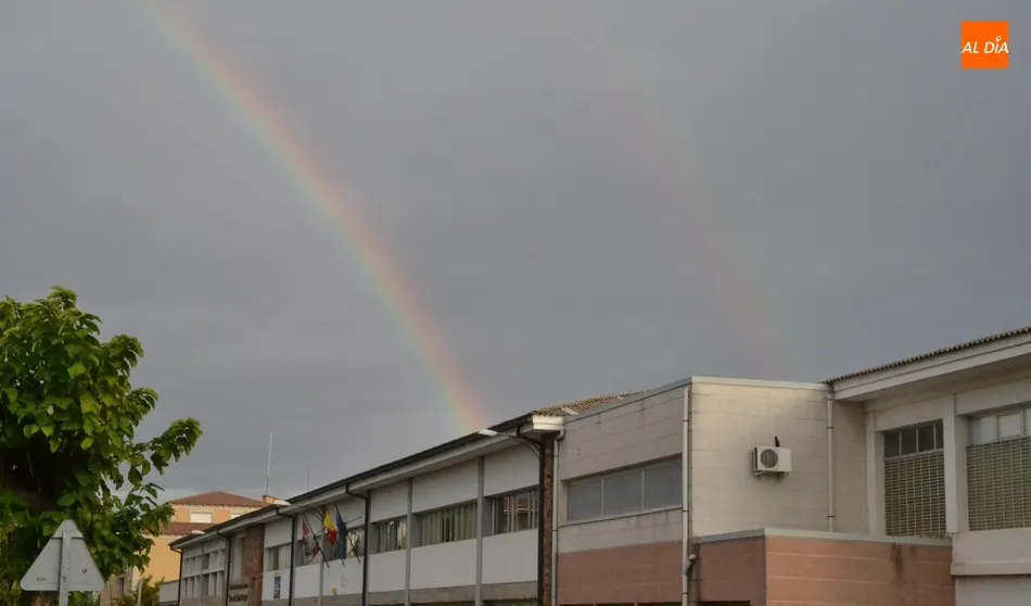 1Foto: Arcoíris por partida doble  