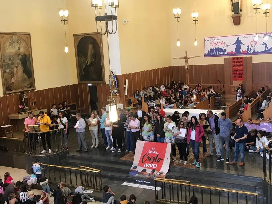 Foto 4 - El Colegio San Agust&iacute;n celebra el inicio del curso con el lema &ldquo;en familia, Cristo vive&rdquo;&nbsp;