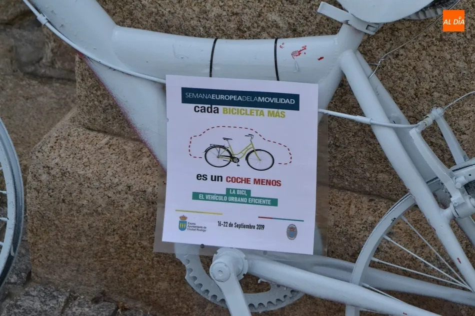 Foto 5 - Colocadas en las calles una quincena de bicis antiguas para fomentar el esp&iacute;ritu ciclista  