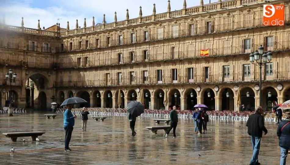Salamanca estará este martes en riesgo amarillo por lluvias y tormentas