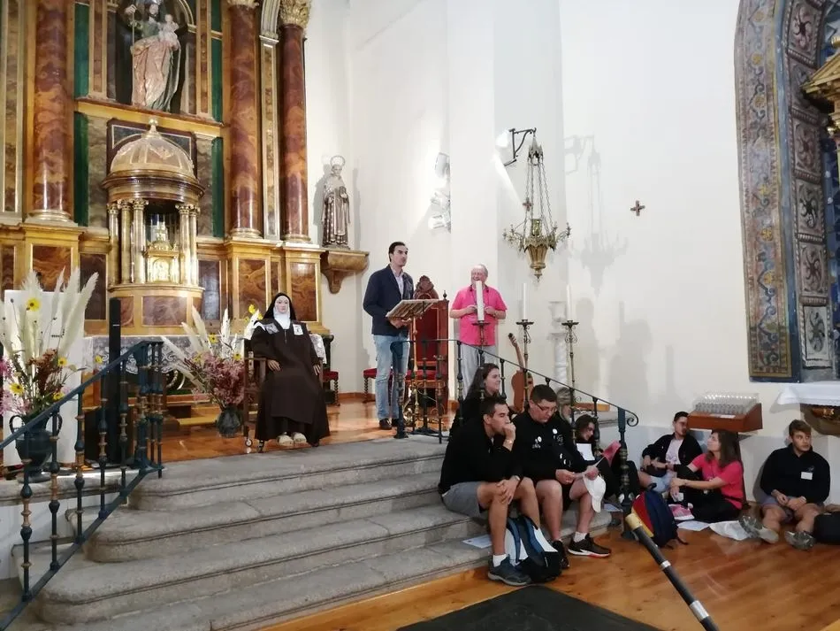 Foto 2 - M&aacute;s de cien peregrinos participan en una nueva edici&oacute;n de la Marcha Teresiana&nbsp;