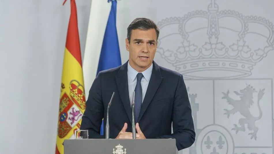 El presidente del Gobierno en funciones, Pedro Sánchez