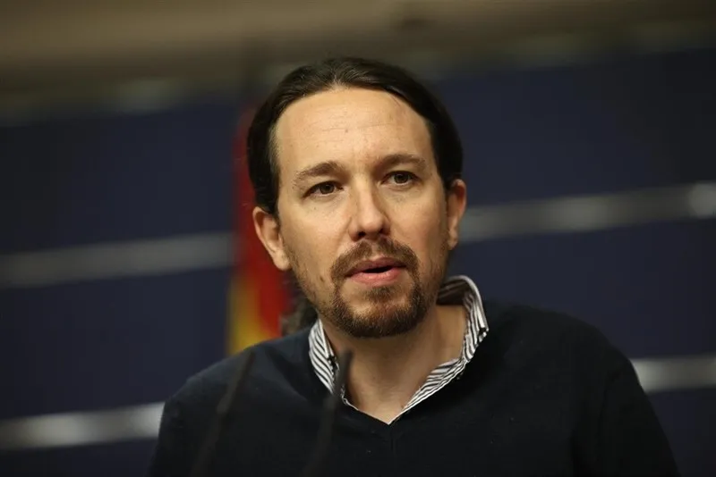 El secretario general de Podemos, Pablo Iglesias