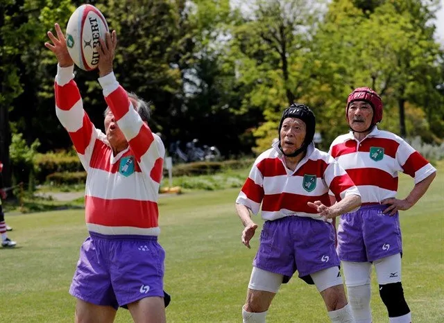 Jugadores del Fuwaku Rugby Club / EP