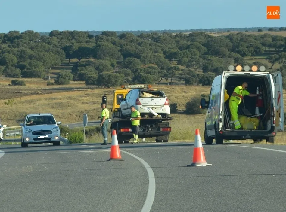 El vehículo accidentado / Lydia González