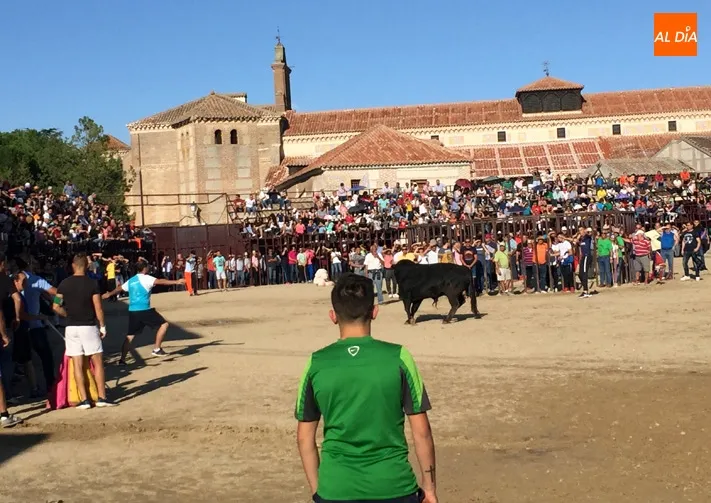 Foto 7 - Multitudinario encierro a caballo en Madrigal para despedir las fiestas en honor al Santo Cristo de ...