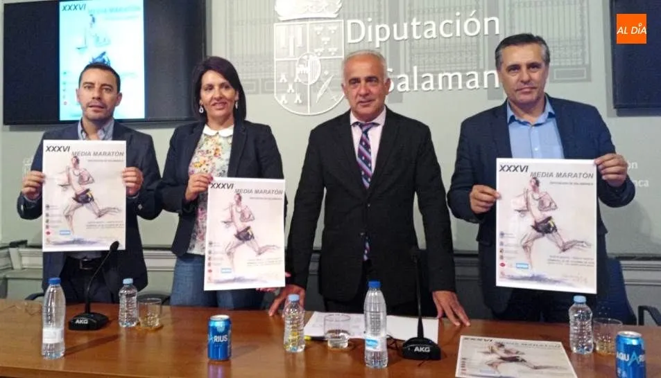 Presentación de esta Media Maratón en la Diputación