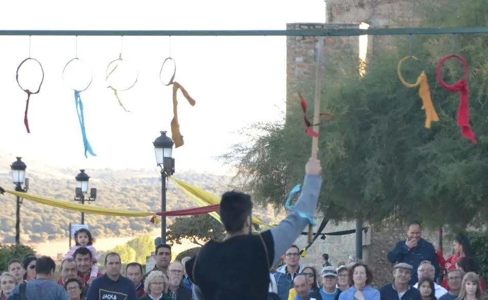 Exhibición de anillas en la última Feria Medieval