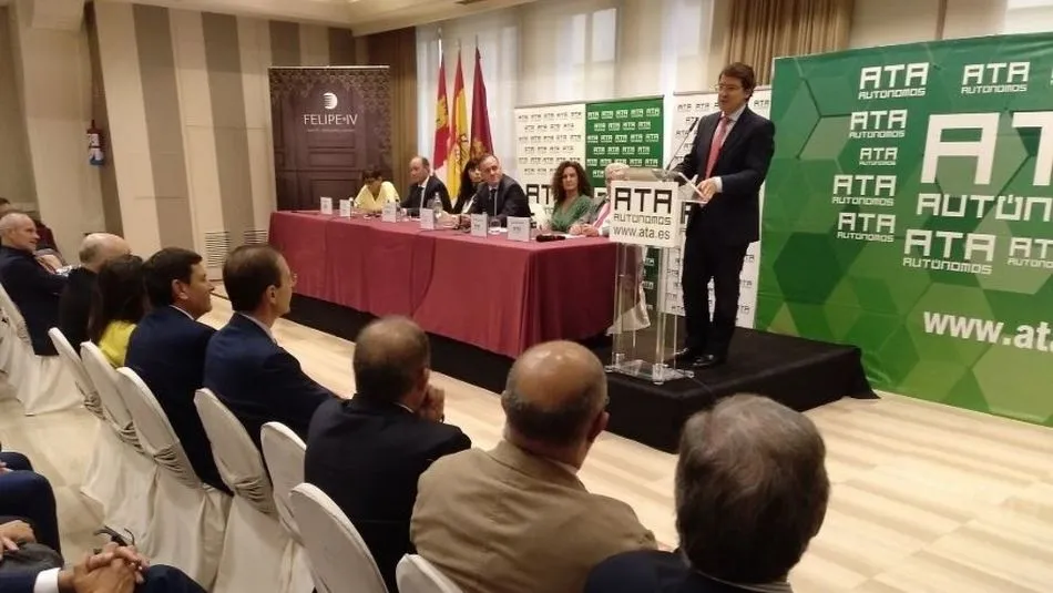 Mañueco ha participado en la Asamblea de Elecciones de la Asociación de Trabajadores Autónomos de Castilla y León
