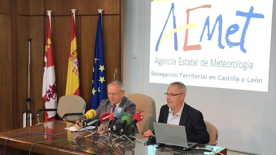 El delegado de la Aemet en la Comunidad, Juan Pablo Álvarez