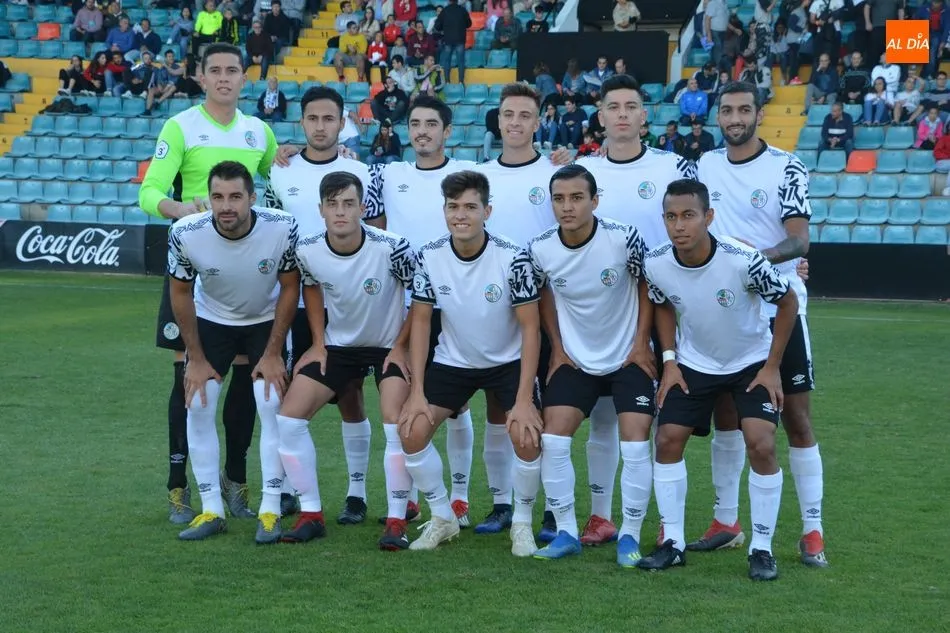 Once titular del Salamanca UDS B frente al Santa Marta / Archivo