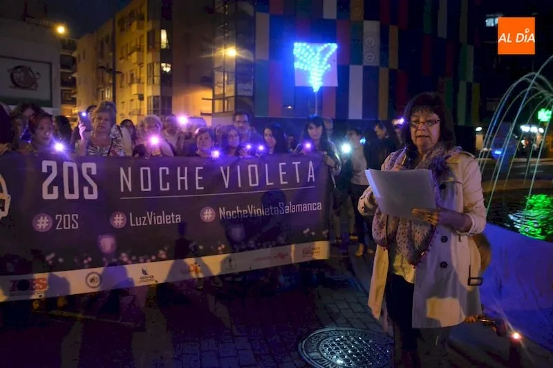 Participantes en la manifestación en Salamanca / Lydia González