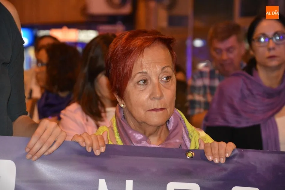 Foto 7 - Salamanca se suma a las movilizaciones por la &lsquo;emergencia feminista&rsquo; con una manifestaci&oacute;n y...