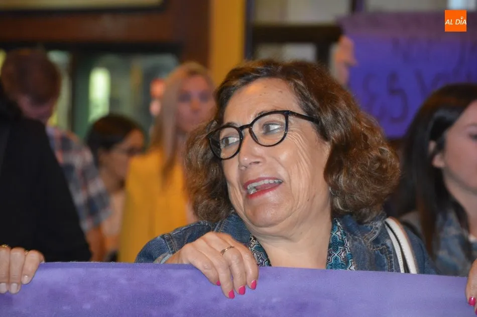 Foto 6 - Salamanca se suma a las movilizaciones por la &lsquo;emergencia feminista&rsquo; con una manifestaci&oacute;n y...