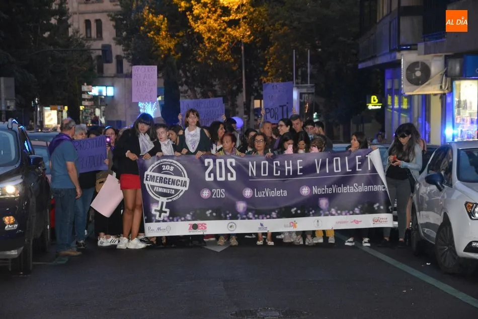 Foto 3 - Salamanca se suma a las movilizaciones por la &lsquo;emergencia feminista&rsquo; con una manifestaci&oacute;n y...