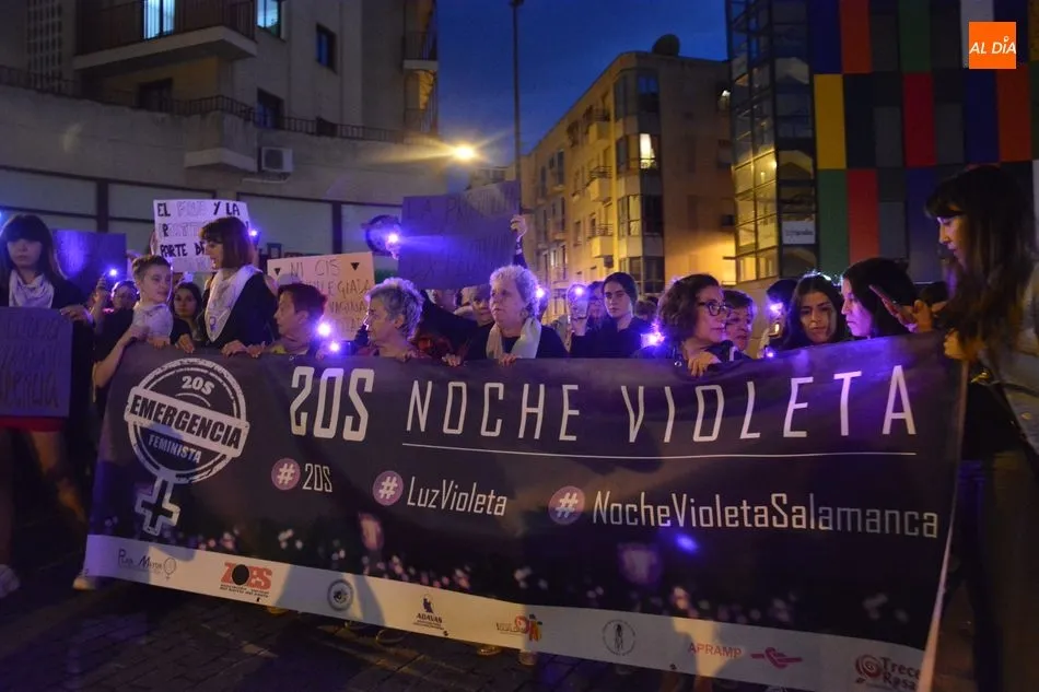 Foto 11 - Salamanca se suma a las movilizaciones por la &lsquo;emergencia feminista&rsquo; con una manifestaci&oacute;n y...