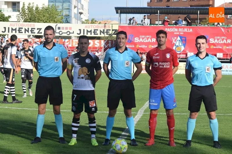 Foto 2 - Unionistas conf&iacute;a y lucha hasta el final para acabar empatando ante el Calahorra (1-1)