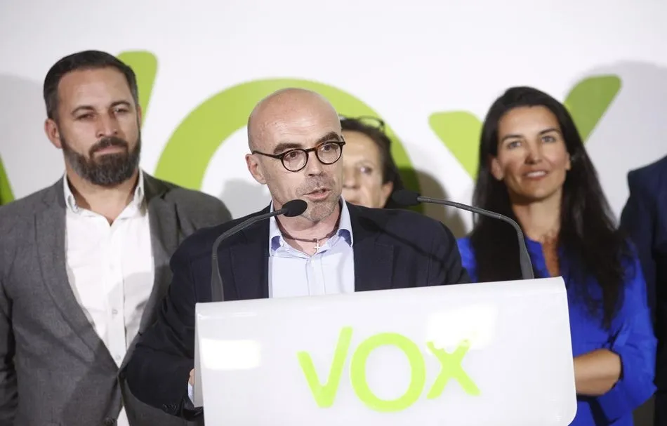 El jefe de la delegación de Vox en el Parlamento Europeo, Jorge Buxadé