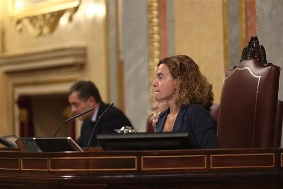 La presidenta del Congreso, Meritxell Batet, dirigiendo el Pleno | Foto: Europa Press