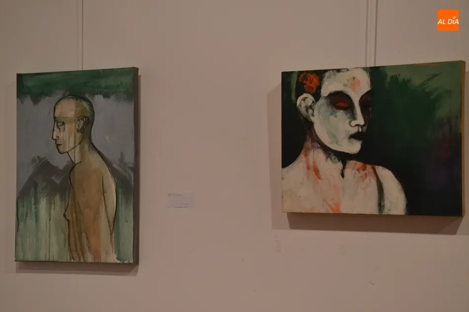 Foto 2 - El artista portugu&eacute;s Rodrigo Dias expone su obra en la Casa de la Cultura  